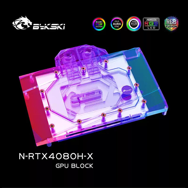 Bykski GPU Water Block for NVI - огляд і ціна Rtx 4080 Water Cooling Block