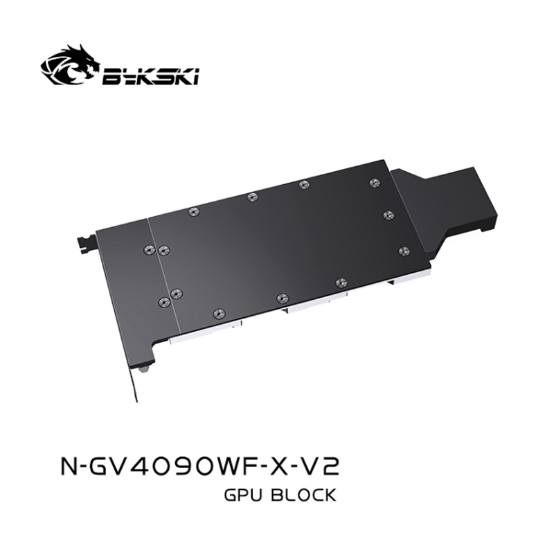 Bykski N-GV4090WF-X-V2 GPU Blo - огляд і ціна Rtx 4090 Water Block Full Cover